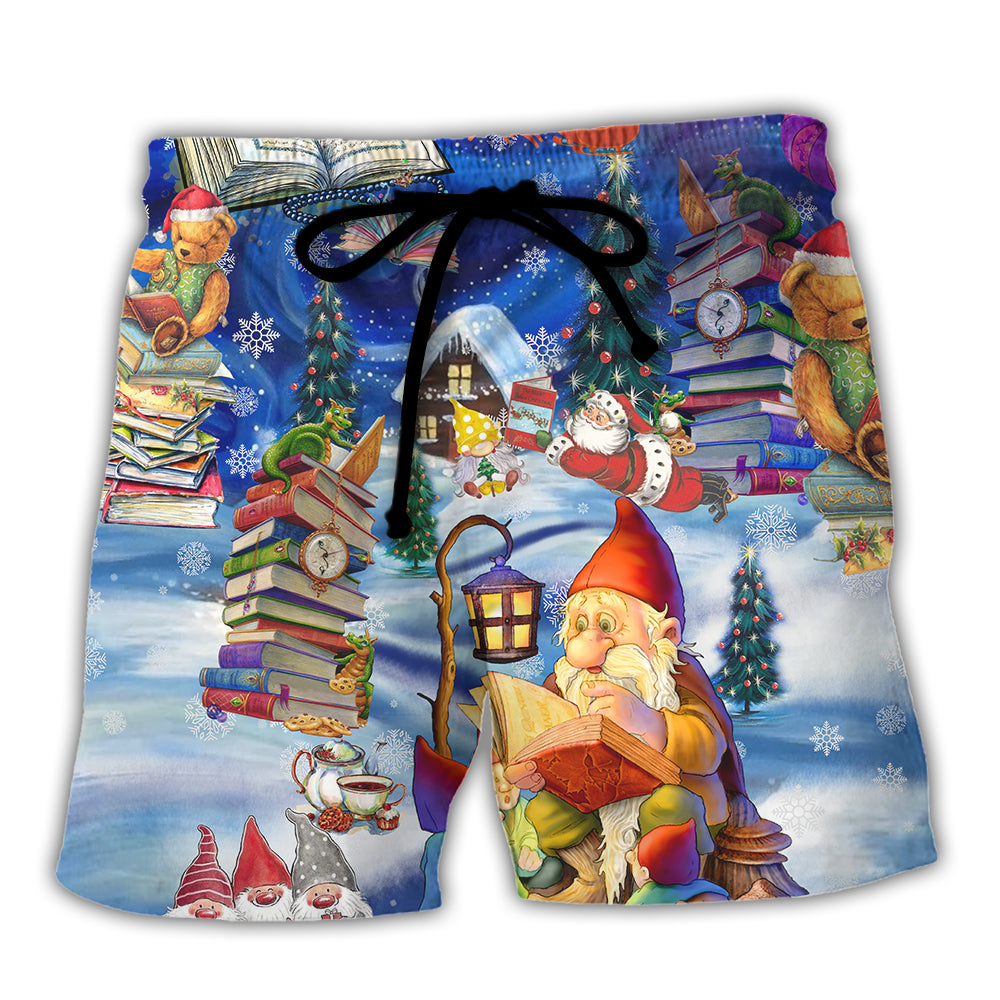 Christmas Book Beach Shorts For Beach Days And Thoughtful Gift Giving