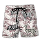 Goat Tropical Art Style Beach Shorts For Beach Days And Resort Travel