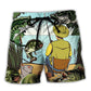 Fishing Funny Saved Me Quote Beach Shorts For Sports Fan Vacation Wear