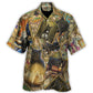Cute Magical Vintage Cat Hawaiian Shirt For Beach Parties And Weekend Getaways