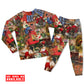Santa Everyday Christmas Moments Long Sleeve Pajamas Set For Holiday Travel And Comfortable Home Wear