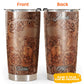 Fish Wooden Fish And Floral Personalized 20 Oz Tumbler For Coffee Travel And Daily Drinks