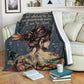 Dragonfly Girl Dragonfly I'm The Storm Flannel Blanket For Cozy Bedroom Sofa Decor