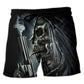 Skull Beach Shorts For Casual Day Trips And Leisure And Relaxation