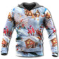 Christmas Santa Gnome Hoodie For Holiday Vacations Winter Events And Everyday Comfort