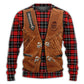 Santa Cowboy Christmas Vintage Sweater For Holiday Parties Family Gatherings And Seasonal Gift Giving