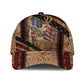 Hunting Deer American Flag Classic Cap For Vacation Style Outdoor Activities And Daily Comfort