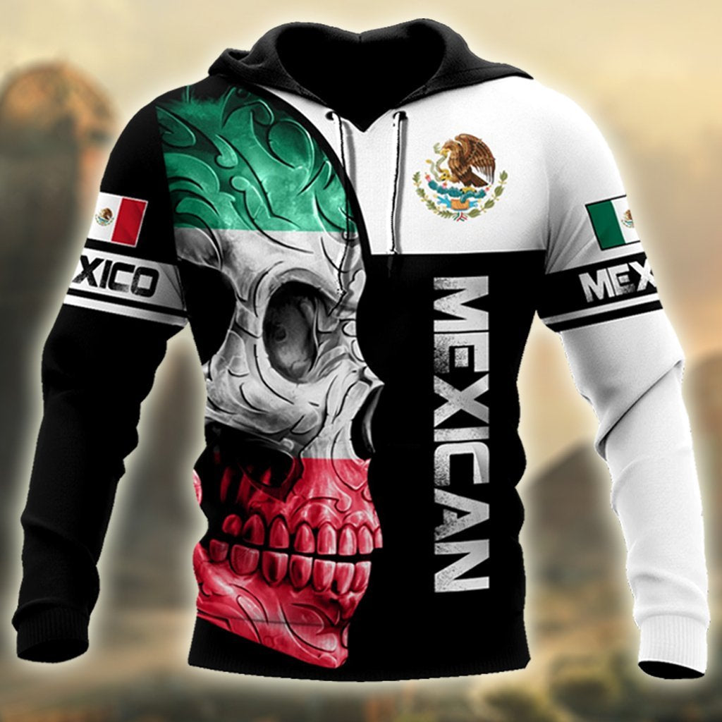 Mexican Skull Hoodie For Gothic Art Lovers Daily Wear And Weekend Adventures