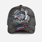 Custom Truck Silver American Personalized Name Classic Cap For Everyday Accessories Vacations And Outdoor Fun