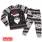 Rooftop Santa Gift Delivery Long Sleeve Pajamas Set For Holiday Bedtime And Cozy Home Wear
