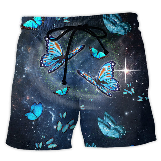 Butterfly Beach Shorts For Holiday Cruises And Laid Back Styling