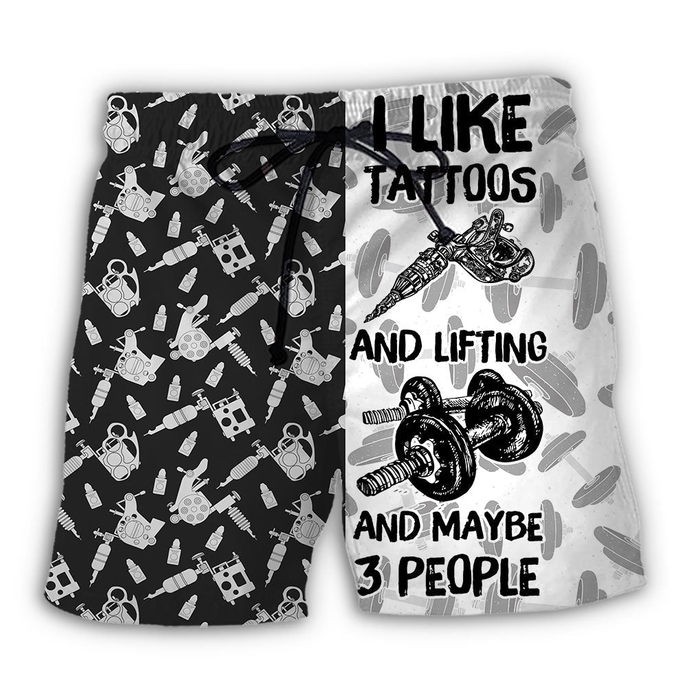 Tattoo Beach Shorts For Resort Getaways And Everyday Comfort
