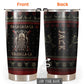 Viking Valhalla Black And Red Fa La 20 Oz Tumbler For Coffee Travel And Daily Drinks
