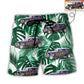 Hot Rod Lover Various Style Personalized Photo Beach Shorts Artwork Detail For Tropical Travel And Everyday Wear