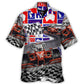 Koala Racing Car Australian Vibe Hawaiian Shirt Pattern View For Relaxed Warm Weather Outfits
