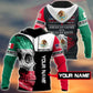 Mexican American Skull Roots Hoodie For Dark Themed Outfits Outdoor Trips And Casual Comfort