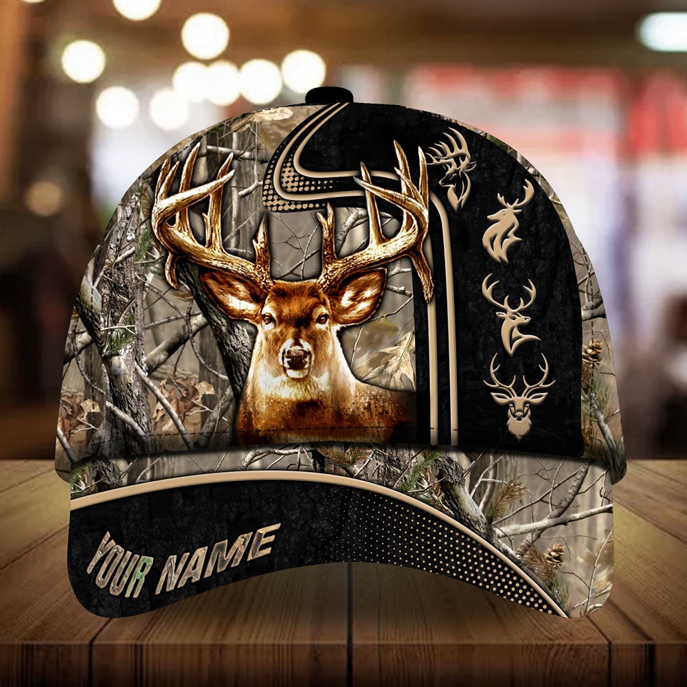 Beautiful Deer Hunting Version Personalized Classic Cap For Daily Outfits Festivals And Thoughtful Gift Giving