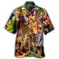Patriotic Wine Independence Hawaiian Shirt For Coastal Travel, Casual Events, And Comfortable Summer Wear