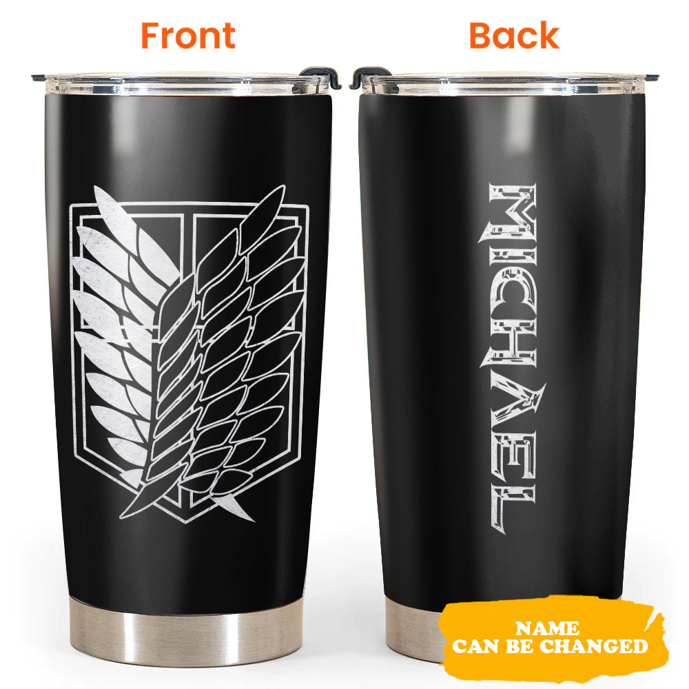 Fantasy Scout Emblem Personalized 20 Oz Tumbler For Coffee Travel And Daily Drinks