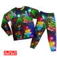 Christmas Tree Joyful Holiday Wishes Long Sleeve Pajamas Set For Christmas Mornings And Relaxed Lounging