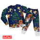 Nativity Christmas Celebration Long Sleeve Pajamas Set For Christmas Sleepwear And Family Lounging