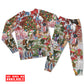 Merry Farmhouse Christmas Long Sleeve Pajamas Set For Holiday Bedtime And Cozy Home Wear
