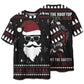 Rooftop Santa Gift Delivery Short Sleeve Pajamas Set For Holiday Travel And Comfortable Home Wear
