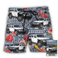 Car Floral Various Style Personalized Photo Beach Shorts Pattern View For Vacation Travel And Outdoor Fun