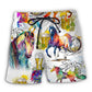 Horse Beer Beach Shorts For Coastal Adventures And Thoughtful Gift Giving