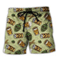 Beer Beach Shorts For Tropical Holidays And Lightweight Summer Style