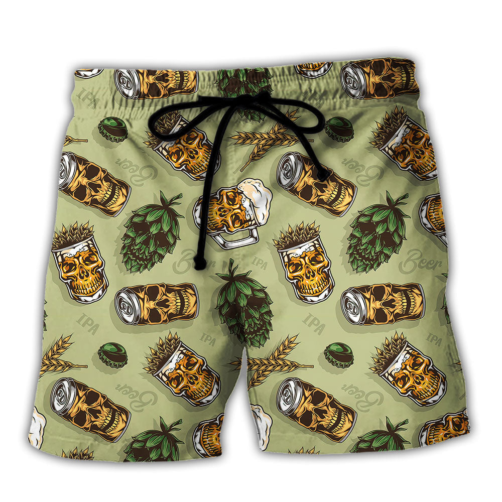 Beer Beach Shorts For Tropical Holidays And Lightweight Summer Style
