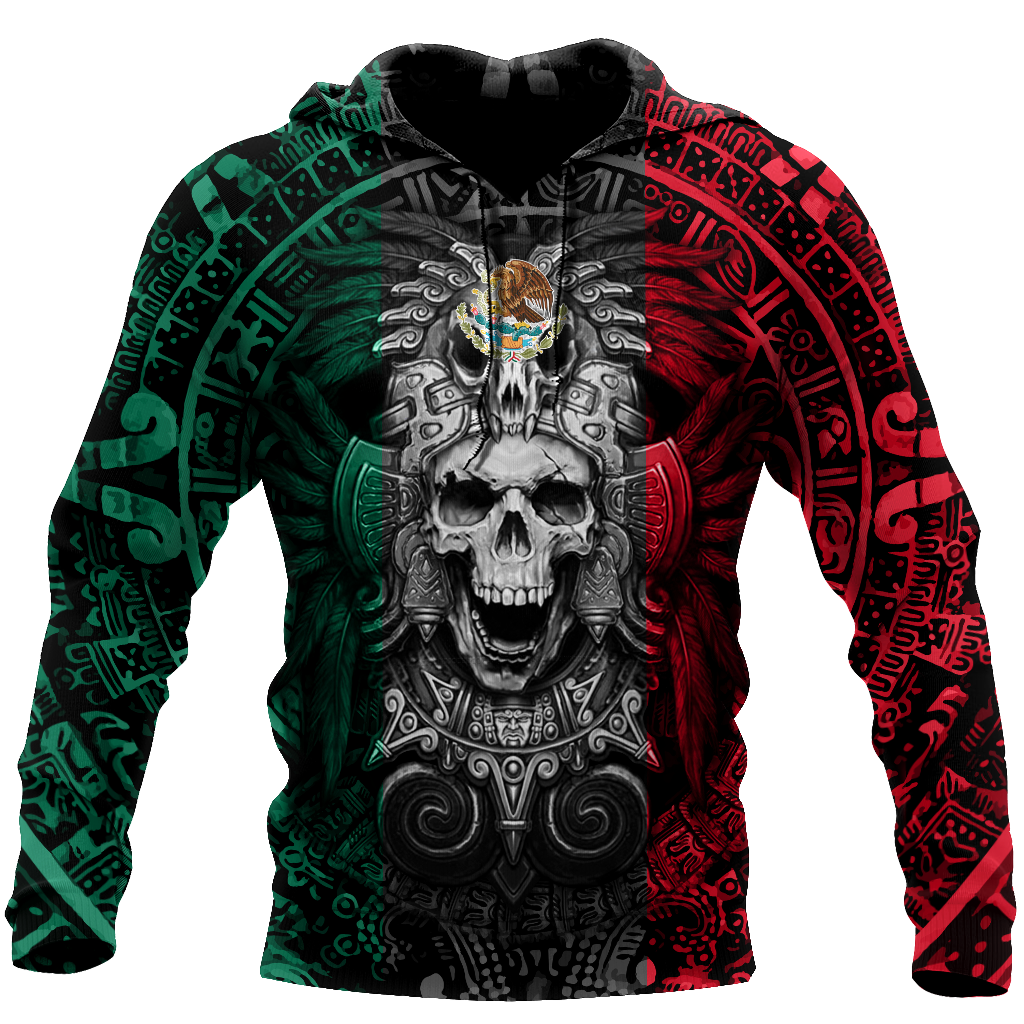 Classic Aztec Warrior Hoodie For Cultural Appreciation Events Casual Wear And Thoughtful Gifting