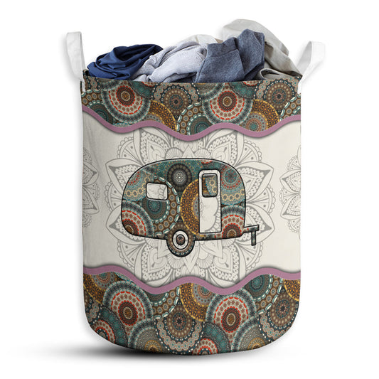 Small Size Camping Van Laundry Basket For Bathroom Bedroom Storage