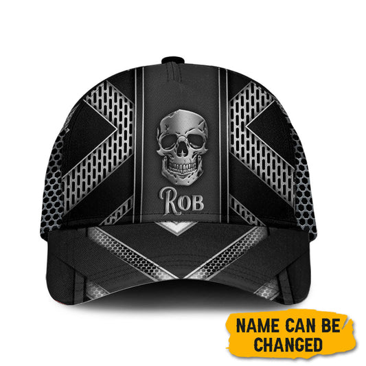 Black White Skull Personalized Classic Cap For Daily Comfort Outdoor Fun And Weekend Vacations