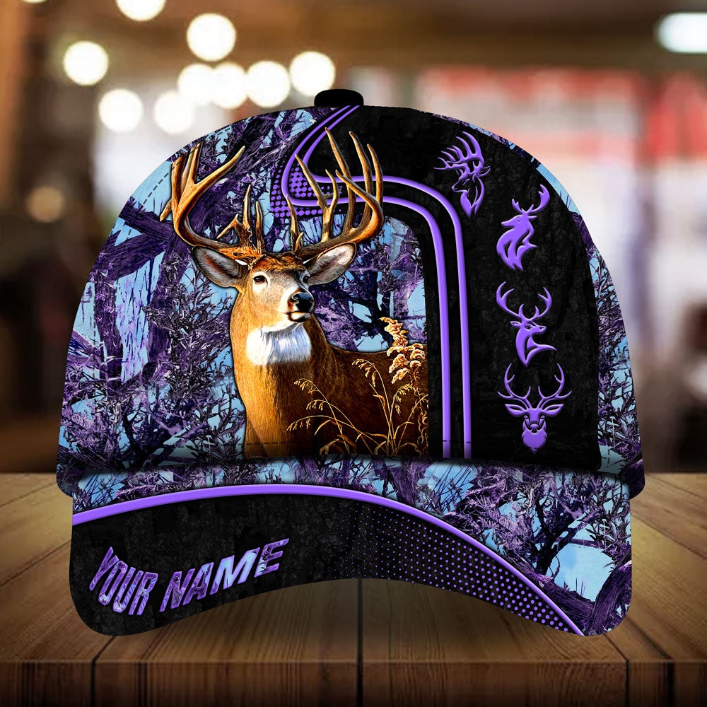 Beautiful Deer Hunting Camo Personalized Classic Cap For Holiday Trips Daily Outfits And Thoughtful Gifting
