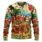 Christmas Hawaiian Holiday Sweater For Festive Events Weekend Outings And Comfortable Winter Style