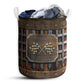 Small Size Racing Vintage Style Laundry Basket For Bathroom Bedroom Storage