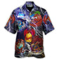 Dragon Fantasy Dice Thunder Hawaiian Shirt For Resort Getaways And Comfortable Summer Activities
