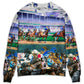 Horse Racing Sweater For Animal Lovers Casual Wear Holidays And Thoughtful Gifting