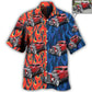 Hot Rod Various Custom Photo Hawaiian Shirt Pattern View For Relaxed Warm Weather Outfits