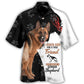 Creative German Shepherd Dog Hawaiian Shirt All Over Print Detail For Summer Travel