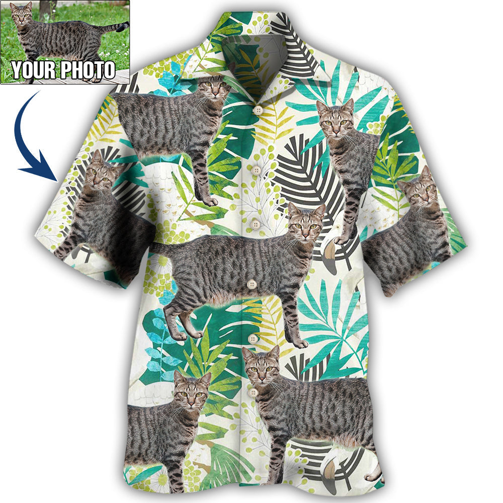 Cat Various Custom Photo Hawaiian Shirt For Summer Events And Casual Outdoor Wear