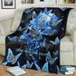 Diabetes Awareness Flannel Blanket For Cozy Bedroom Sofa Decor