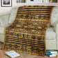 Ethnic Love Beautiful Life Flannel Blanket For Cozy Bedroom Sofa Decor