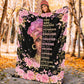 Black Woman God Says You Are African American Flannel Blanket For Cozy Bedroom Sofa Decor