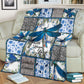 Diabetes Awareness Flannel Blanket For Cozy Bedroom Sofa Decor
