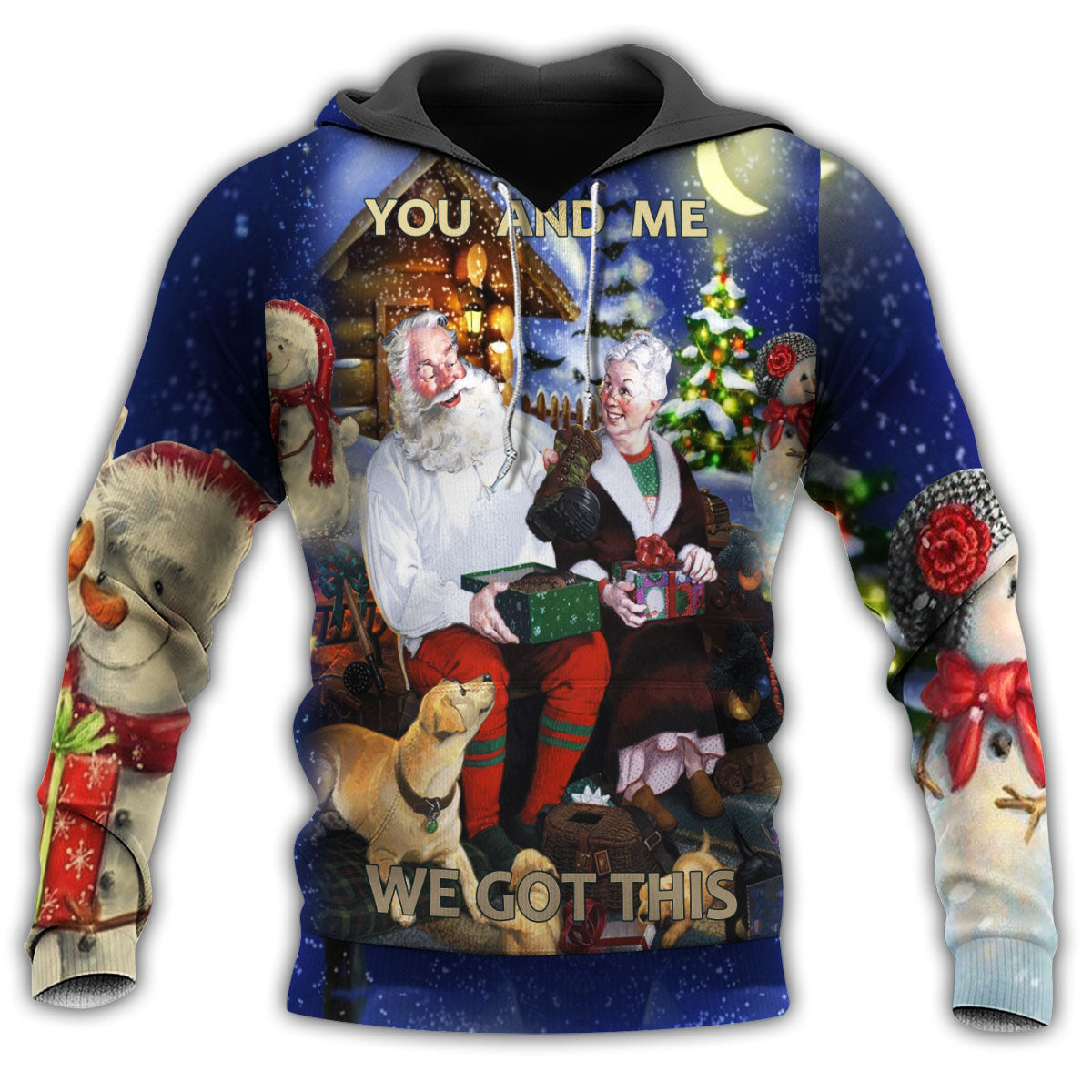 Christmas Together Togetherness Hoodie For Festive Celebrations Seasonal Trips And Relaxed Winter Wear