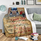 Truck I Love You Truck Couple Trucker Flannel Blanket For Cozy Bedroom Sofa Decor