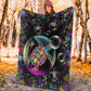 Turtle Lovers Turtle Playing Flannel Blanket For Cozy Bedroom Sofa Decor