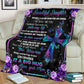 God I Asked God For A Best Friend Christian Flannel Blanket For Cozy Bedroom Sofa Decor